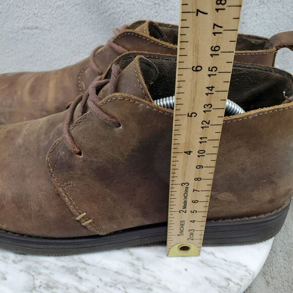 Target Shoes Mens Size 11 Brown Leather Lace Up Chukka Boots main image 5